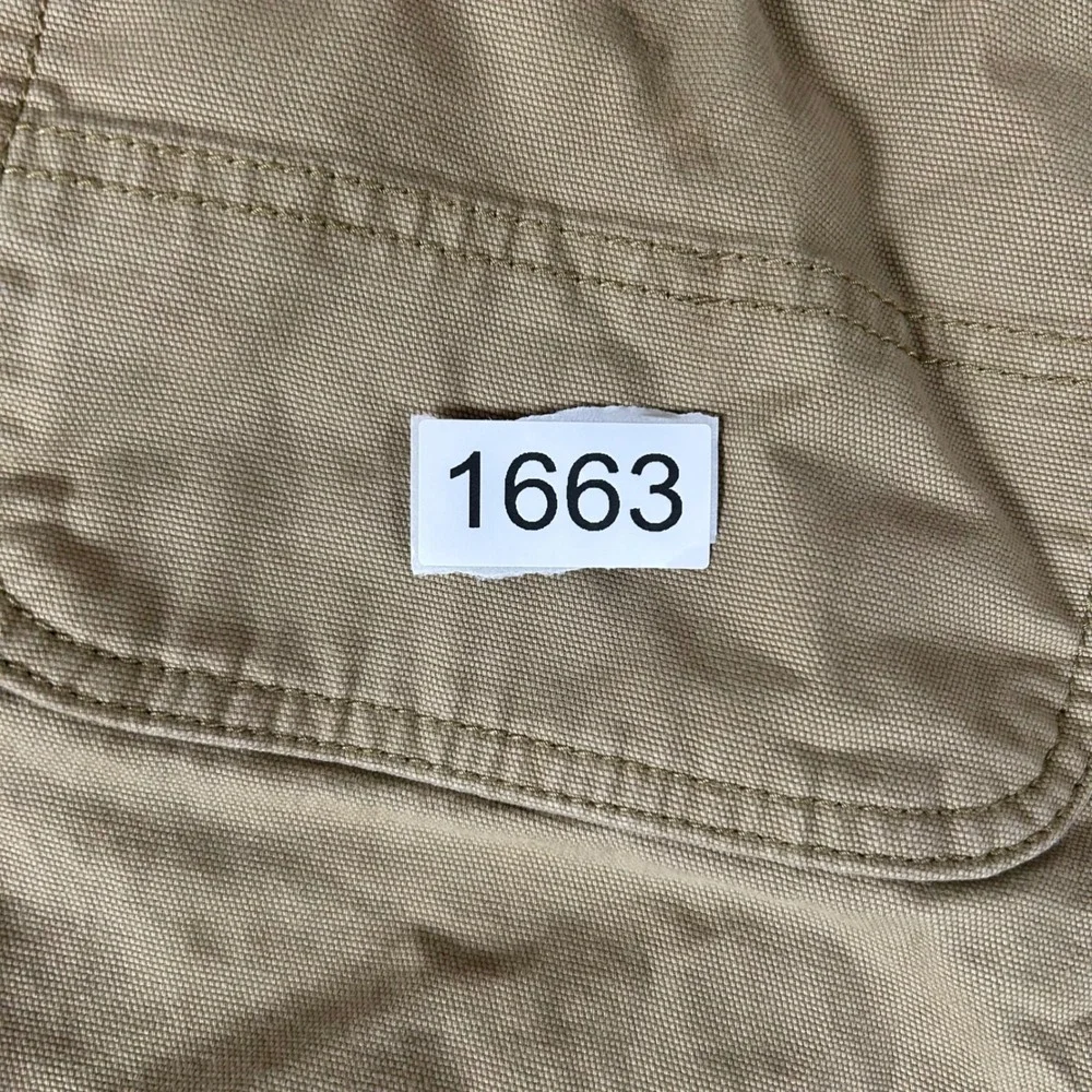 Carhartt‎ Canvas Work Pants Mens 40x32 Tan Relaxed Fit BN2291-M Rugged Flex
